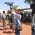 2005 Filming crowds in Rumbek, southern Sudan as people await the return of Dr. John Garang.