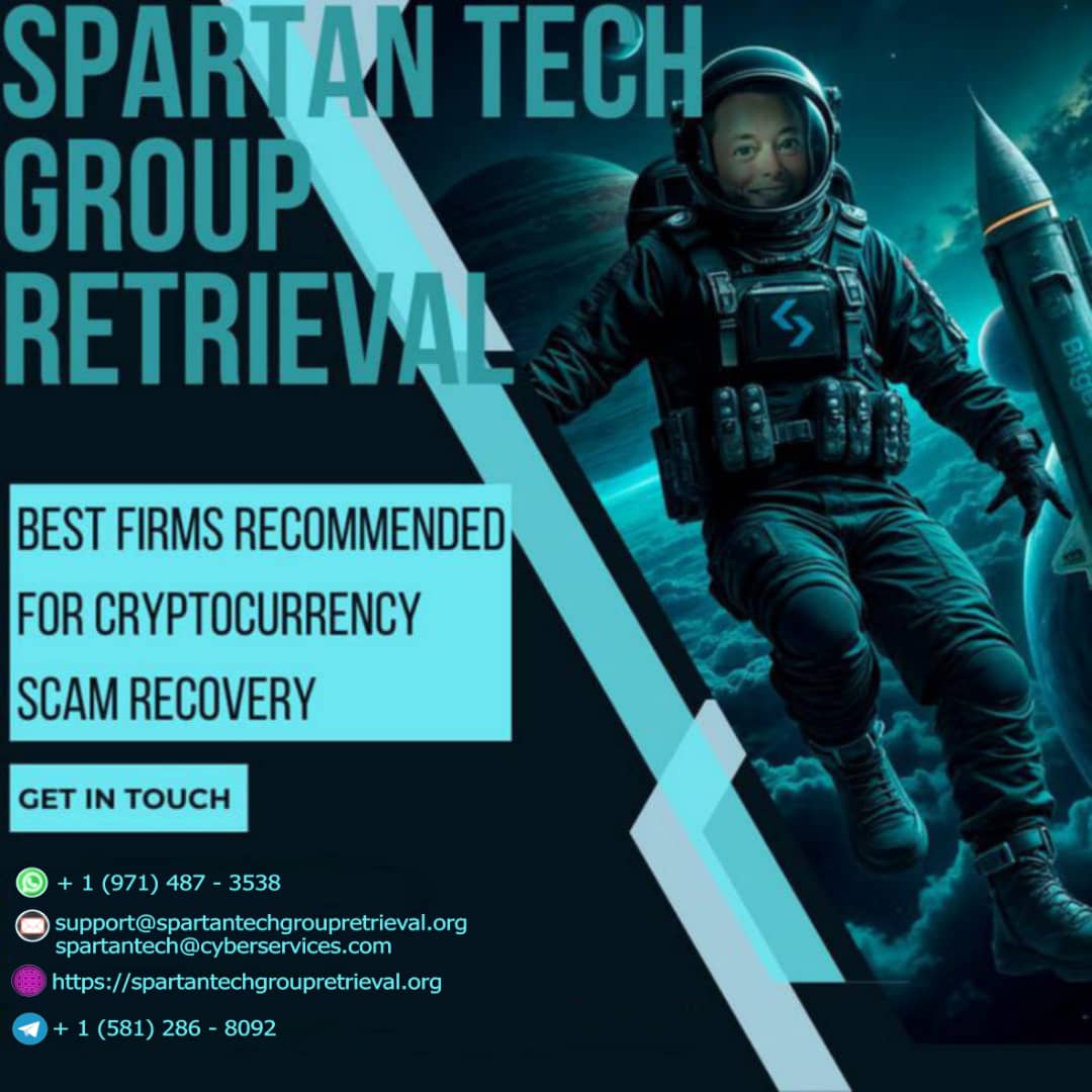 SCAMS ETH & BTC SOLUTION CENTER VISIT SPARTAN TECH GROUP RETRIEVAL FOR RECOVERY
