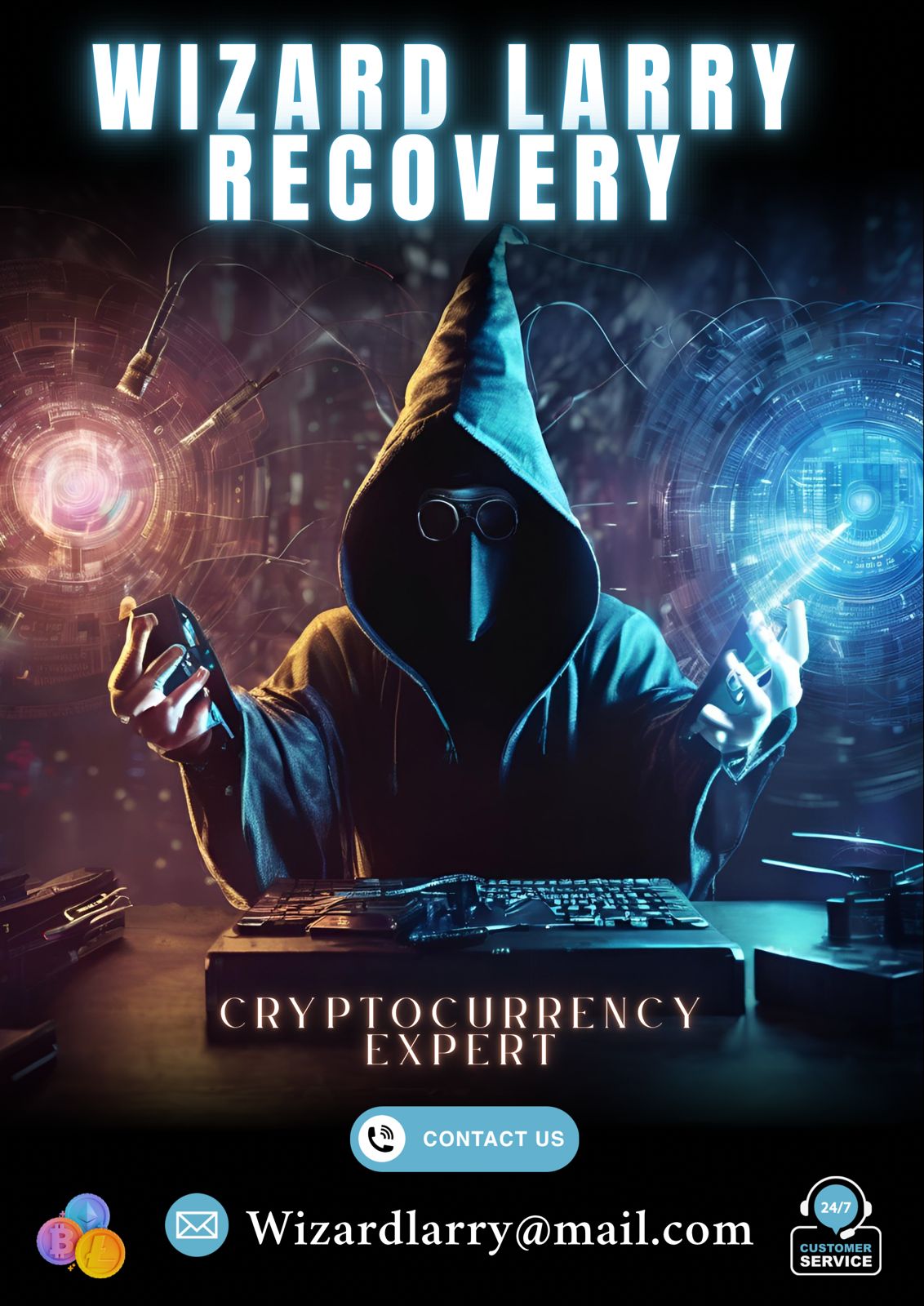 GENUINE HACKER FOR HIRE/WIZARDLARRY